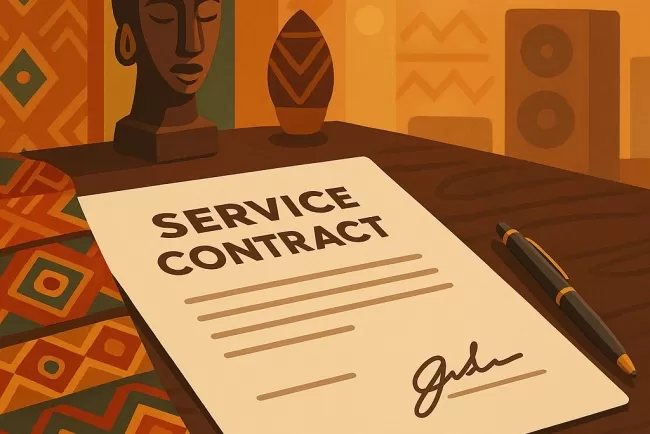 Contrato de Prestação de Serviços – Feira Afro 2025